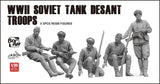 Border Model 1/35 WWII Soviet Tank Desant Troops (Special Order)
