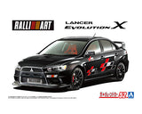 Aoshima 1/24 Tuned Car #52, Ralliart CZ4A Lancer Evolution X '07 (Mitsubishi) (Special Order)