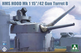 Takom 1/72 HMS HOOD Mk1 15"/42 Gun Turret B (Special Order)