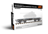 AK Interactive 1/35 German Railway Schwerer Plattformwagen Type SSYS (Special Order)