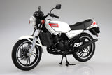 Aoshima 1/12 Diecast Motorcycle, 1/12 Yamaha RZ250 NEW PEARL WHITE (Special Order)