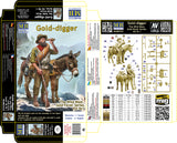 MASTER BOX 1/35 "The Wild West. Gold Fever Series. Kit № 1. Gold-digger" (Special Order)