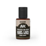 AK Interactive Precision Paneliner Dark Rust (30ml) (Special Order)