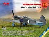 ICM 1/32 Normandie-Niemen. Plane of Roland de la Poype (Yak-9T with Roland de la Poype figure), Aircraft (Special Order)