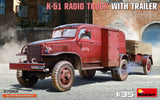 MiniArt 1/35 K-51 Radio Truck with Trailer (Special Order)
