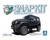 Aoshima 1/32 SNAP KIT #09CU-BB Suzuki JB64 Jimny Custom Wheel (Bluish Black Pearl 3) (Special Order)