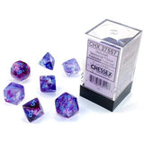 Dice: 7 pc: Nebula: Nocturnal / Blue Luminary (EN) (Special Order)