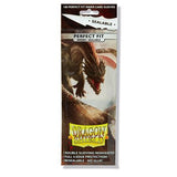 Sleeves: Dragon Shield: Perfect Fit: Sealable Inner Sleeves: Smoke (100) (EN) (Special Order)