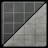 Mat: 1” Sq 2 Sided Black / Grey Megamat (Two Color Mat) (EN) (Special Order)