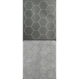 Mat: 1” Hex 2 Sided Black / Grey Megamat (Two Color Mat) (EN) (Special Order)