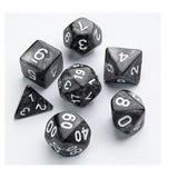 Dice: 7 pc: Galaxy Series: Moon (ML) (Special Order)