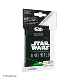 Sleeves: Star Wars: Unlimited: Art Sleeves: Card Back Green (60) (ML) (Special Order)