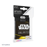 Sleeves: Star Wars: Unlimited: Art Sleeves: Card Back Yellow (60) (ML) (Special Order)