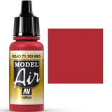 VALLEJO: MODEL AIR RED (17ML) (Special Order)