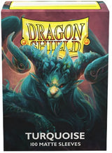 DRAGON SHIELD SLEEVES MATTE TURQUOISE 100CT (Special Order)
