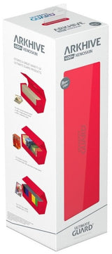 UG DECK CASE ARKHIVE 400+ MONOCOLOR RED (Special Order)