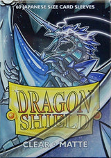 DRAGON SHIELD SLEEVES JAPANESE CLEAR 60CT (Special Order)