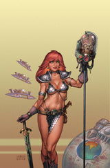 RED SONJA ATTACKS MARS #4 CVR D LINSNER LTD VIRGIN (Special Order)