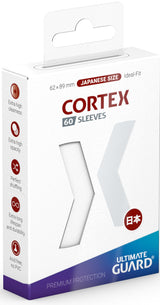 UG SLEEVES CORTEX JAPANESE SIZE GLOSSY WHITE 60CT (Special Order)