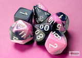 MINI GEMINI 7-DIE SET BLACK-PINK/WHITE (Special Order)