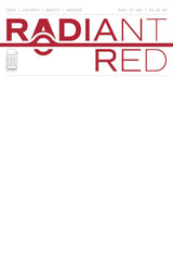 RADIANT RED #1 (OF 5) CVR C BLANK CVR (Special Order)