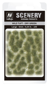 VALLEJO: SCENERY LARGE WILD TUFT DRY GREEN (Special Order)