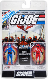 G.I. JOE 3" FIG/COMIC 2PK-WV1-COBRA COMMAND & CRIMSON GUARD (Special Order)