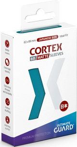 UG SLEEVES CORTEX JAPANESE SIZE GLOSSY PETROL 60CT (Special Order)