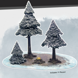 MONSTER SCENERY SNOWY PINE FOREST (Special Order)