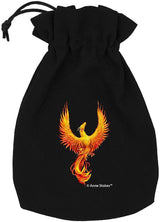 ANNE STOKES DICE POUCH PHOENIX (Special Order)