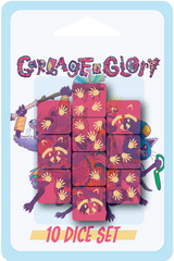 GARBAGE & GLORY RPG DICE SET (EN) (Special Order)