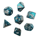 MINI GEMINI 7-DIE SET STEEL-TEAL/WHITE (Special Order)