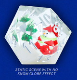 SD D20 STATIC SCENE SNOWMAN SCENIC (Special Order)