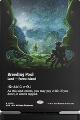 GATHERERS TAVERN MTG EDGE OF ETERNITIES SLABS BREEDING POOL SLAB STANDEE (Special Order)