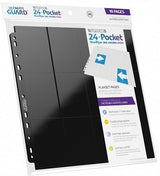 UG QUADROW PAGES SIDE-LOADING 24PKT BLACK 10CT (Special Order)