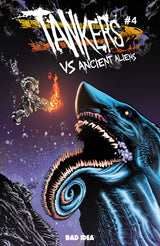 TANKERS VS ANCIENT ALIENS #4 (OF 4) CVR B JOSHUA DERSTINE & JOHN LIVESAY VAR (Special Order)