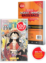 ER MEDIUM DIGEST/MANGA (NORTH AMERICAN SIZE) BAGS 100CT (Special Order)