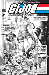 GI JOE A REAL AMERICAN HERO #330 3RD PTG CVR B B&W VAR CHRIS MOONEYHAM (Special Order)