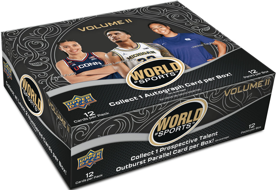 2025 Upper Deck World of Sports Volume II Hobby Box