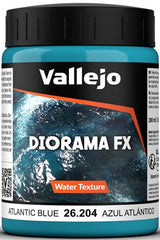 VALLEJO: DIORAMA TEXTURES ATLANTIC BLUE 200ML (Special Order)