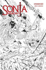 SONJA REBORN #5 CVR K FOC BONUS GREG LAND LINE ART VAR (Special Order)