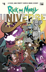 RICK AND MORTY VS THE UNIVERSE #4 (OF 4) CVR B TROY LITTLE VAR (Special Order)