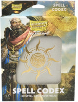 DRAGON SHIELD RPG SPELL CODEX ASHEN WHITE (Special Order)