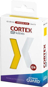 UG SLEEVES CORTEX JAPANESE SIZE GLOSSY YELLOW 60CT (Special Order)