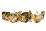 RESIN 7 DICE SET UNICORN ROGUE RAGE 16MM (Special Order)
