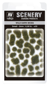 VALLEJO: SCENERY SMALL WILD DARK MOSS (Special Order)