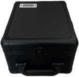 ER GRADED CARD STORAGE BOX HEAVY DUTY 2 ROWS BLACK/ALUMINUM (Special Order)