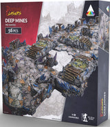 DUNGEONS AND LASERS CAVES SERIES DEEP MINES PRE-PAINTED PRISMA CAST TERRAIN (Special Order)