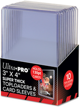 UP TOPLOAD 3X4 SUPER THICK 130PT W/ SLEEVES 10CT (Special Order)
