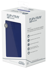 UG FLIP N TRAY DECK CASE MONOCOLOR BLUE 80+ (Special Order)